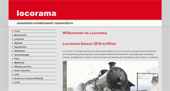 Desktop Screenshot of locorama.ch